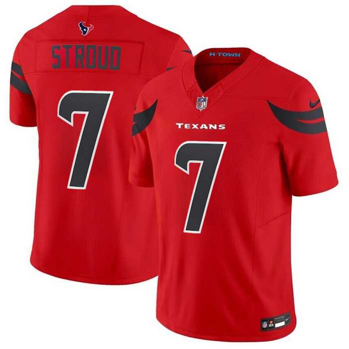 Men & Women & Youth Houston Texans #7 C.J. Stroud Red 2024 Alternate F.U.S.E Vapor Football Stitched Jersey->houston texans->NFL Jersey
